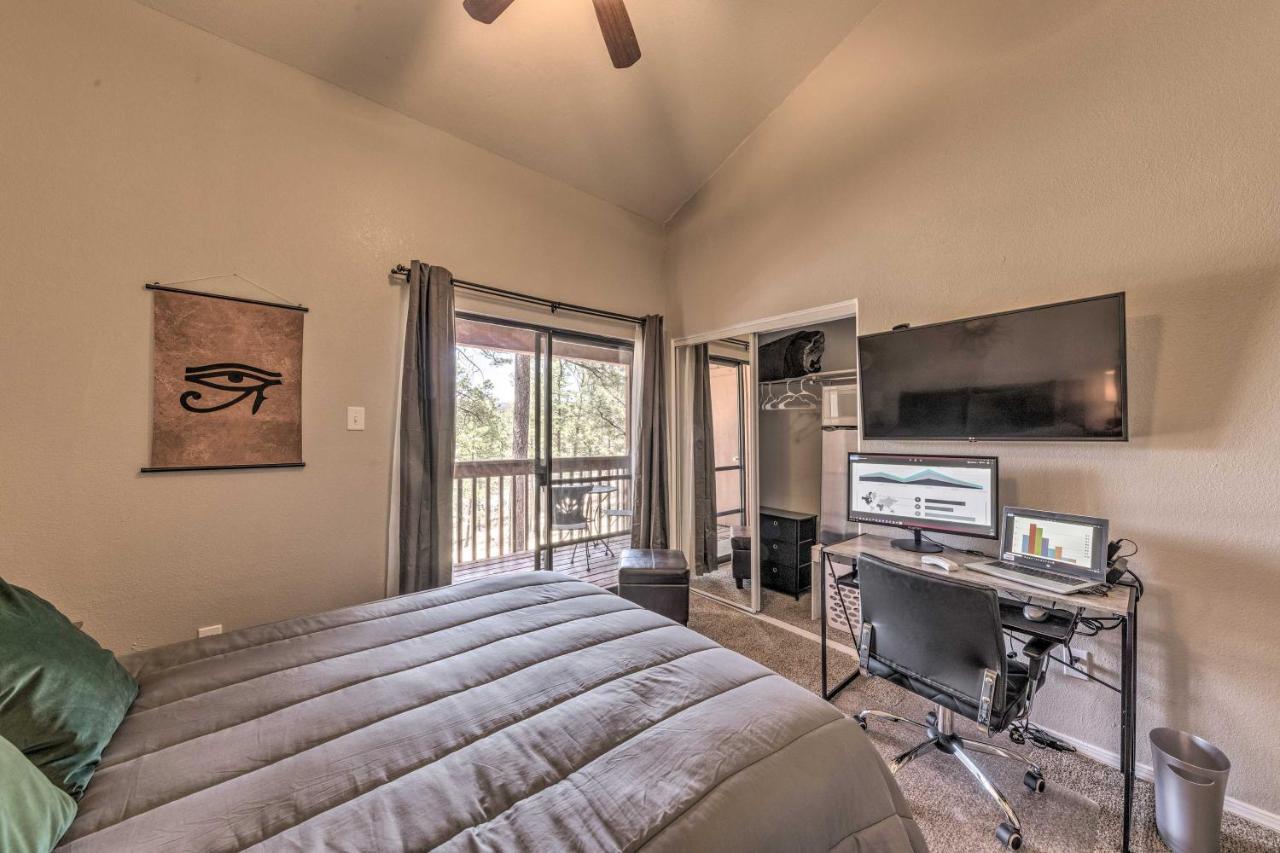 Forested Ruidoso Condo With Deck And Fireplace! Zewnętrze zdjęcie