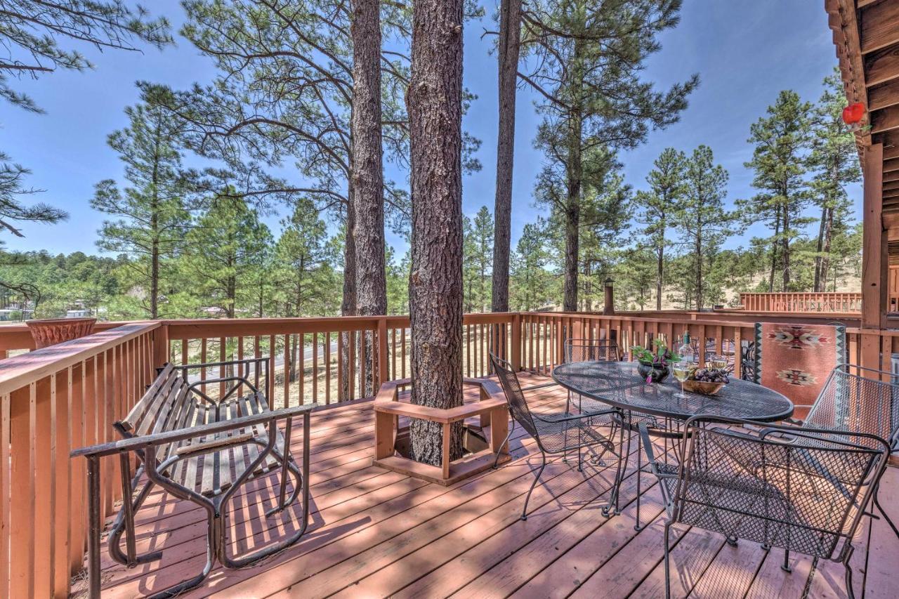 Forested Ruidoso Condo With Deck And Fireplace! Zewnętrze zdjęcie
