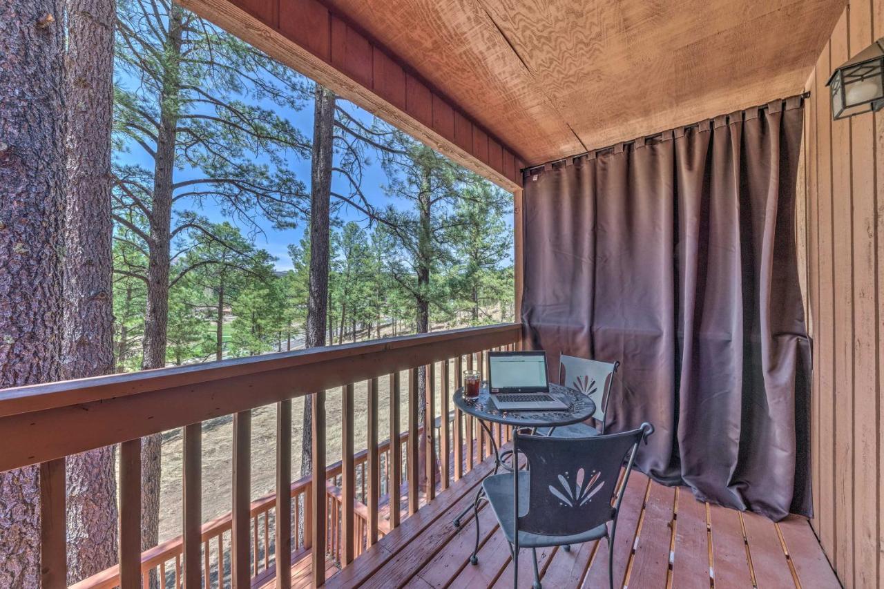 Forested Ruidoso Condo With Deck And Fireplace! Zewnętrze zdjęcie